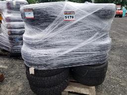 Lot de 21 pneus neuf auto et camion variés