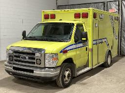 2018, FORD E-350, AMBULANCE    6 ROUES