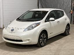 2016, NISSAN LEAF, AUTOMOBILE    ÉLECTRIQUE