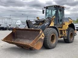 2010, JOHN DEERE 624K, CHARGEUSE    GODET