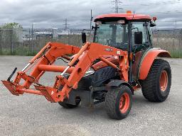 2008, KUBOTA L5740D, TRACTEUR  4 X 4  50 HP PDF, BRAS AVANT