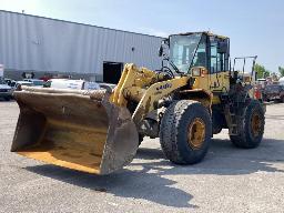 2009, KOMATSU WA380-6, CHARGEUSE  4 X 4  GODET