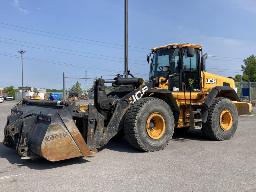 2015, JCB 457 ZX, CHARGEUSE  4 X 4  GODET, FOURCHES
