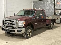 2011, FORD F-350, CAMIONNETTE  4 X 4  PLATE-FORME, TREUIL