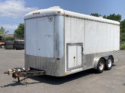 2003, CARGO EXPRESS CE 716, REMORQUE FERMÉE    2 ESSIEUX