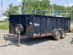 2003, LAROCHE , REMORQUE    2 ESSIEUX