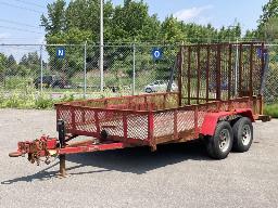 2014, LAROCHELLE LA13D, REMORQUE    2 ESSIEUX