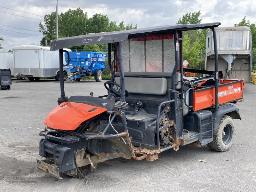 2015, KUBOTA RTV1140CPX, CÔTE-À-CÔTE  4 X 4  AUCUNE CLÉ