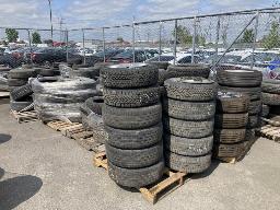 167 PNEUS VARIÉS    24 PALETTES