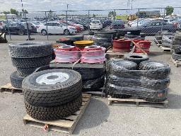 98 PNEUS ET 19 JANTES    22 PALETTES