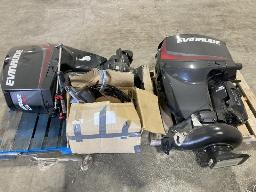 2016, EVINRUDE E105DJLABG, 2 MOTEURS À BATEAU    105 HP