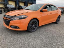 2013, DODGE DART RALLYE, AUTOMOBILE