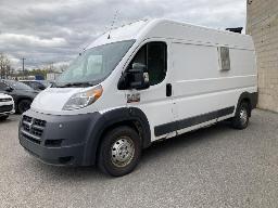 2017, RAM PROMASTER 3500, FOURGONNETTE    AVEC COMPRESSEUR AIR
