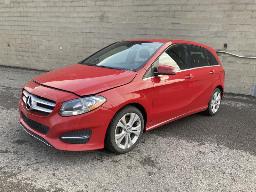 2015, MERCEDES-BENZ B250, AUTOMOBILE