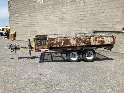 2003, ATTRQ ACIER, REMORQUE    2 ESSIEUX