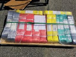 22 sangles de longueurs et grosseurs variées, neuf