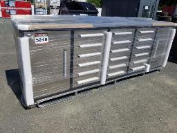 Coffre 18 tiroirs en Stainless, neuf