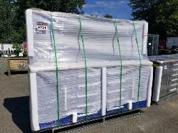 Coffre 18 tiroirs 4 portes bleu, neuf