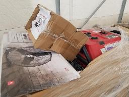 Palette de surplus de magasin non vérifié environ 16 mcx . Prévoir environ 15% de perte  D'une valeur de: 4944$