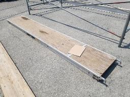 METALTECH-1 Plateforme en aluminium/contre-plaqué 10'x19''