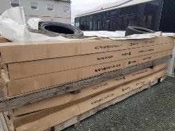 6 Boites de revêtement Vinyle bleu, 22 feuilles/boite