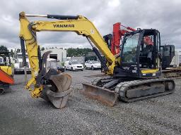 2018 YANMAR SV100, excavatrice,