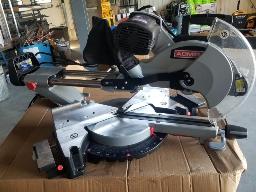 ADMIRAL-Scie à onglets composée coulissante à double biseau de 12''