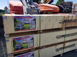 Abris en acier (Carport) 20' x 20' x 10' centre 12'.5''