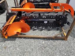 2025 GIYI GY-X39F Trancheuse 8'', attache skid steer