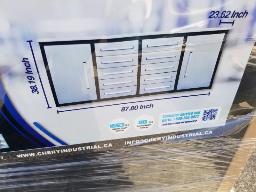 Coffre 10 tiroirs Stainless NEUF - 2 portes, 88''x24''x38''