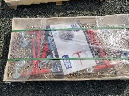 5 tensionneurs à chaines 9200Lbs + 10 chaines 3/8'' 20' G70