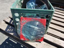 Lot meule pour acier, grandeur varié + lame de scie