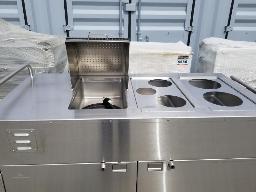 Réchaud 220V sur roulette 28'x60'