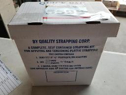 3000' de strapping 1/2 avec 300 attaches