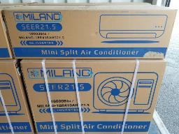MILANO Seer 21.5 Air climatisé 18000 BTU