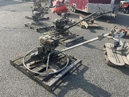 Flateuse à ciment, moteur HONDA