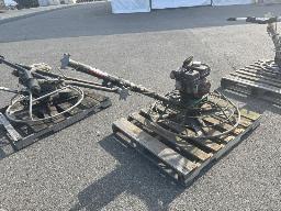 Flateuse à ciment, moteur HONDA