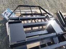 Carcan avec fourche 48'' attache skid steer