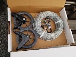 10 ensemble cordes à linge + 10 cordes à linge