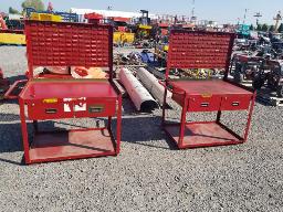 2 établis 36''x25''x28