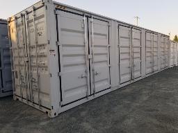 2025 Conteneur 40' HiCube 9'6''- 4 portes