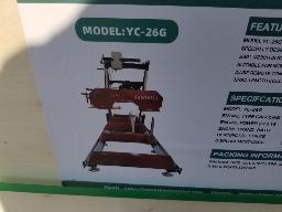 Moulin à scie portatif modèle YC26, neuf Boitier 87x26x34