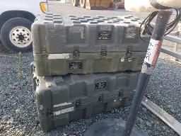 Ventilateur industriel sur pied 30'' + 2 caissons en plastique 45''x24''x19''