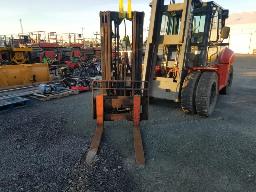 Carcan 3 sections side shift avec fourche de chariot élévateur, pour tracteur attache 3 points