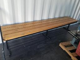 Banc de gymnase 20''x8'