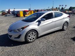 2016 HYUNDAI ELANTRA, automobile,