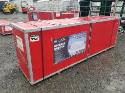 Abris 30'x65'x15' simple trust toile 300g PE