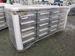 Coffre 20 tiroirs NEUF STAINLESS 87''x24''x38''