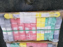 22 élingues en polyester NEUF longueur et largeur variés