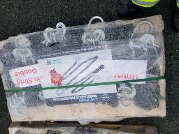 Élingues de chaine de levage a double jambe avec crochet neuf